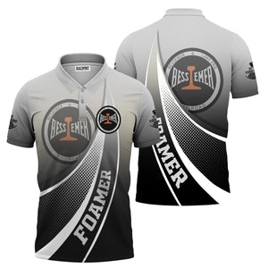 Railspirit Personalized Bessemer And Lake Erie Railroad Polo Shirt Railway-Themed Style Shirt Gift Idea For Trainspotter