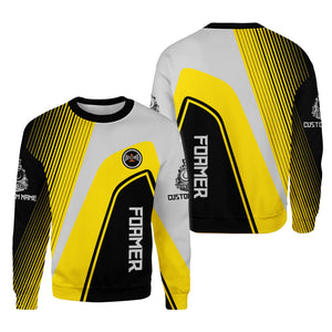 Railspirit Personalized Bessemer And Lake Erie Railroad Sweatshirt Vibrant Striking Style Shirt For Rail Enthusiasts