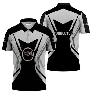 Railspirit Personalized Bessemer And Lake Erie Railroad Polo Shirt Unique Style with Custom Job Train Shirt