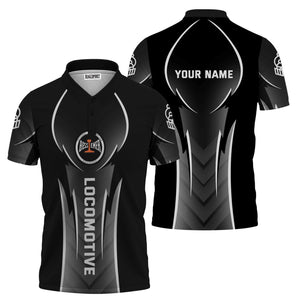 Railspirit Personalized Bessemer And Lake Erie Railroad Polo Shirt Striking Line Style Train Shirt For Locomotive Lovers