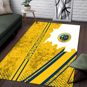 Railspirit Personalized Alaska Railroad Area Rug Vintage All Over Printed Rug