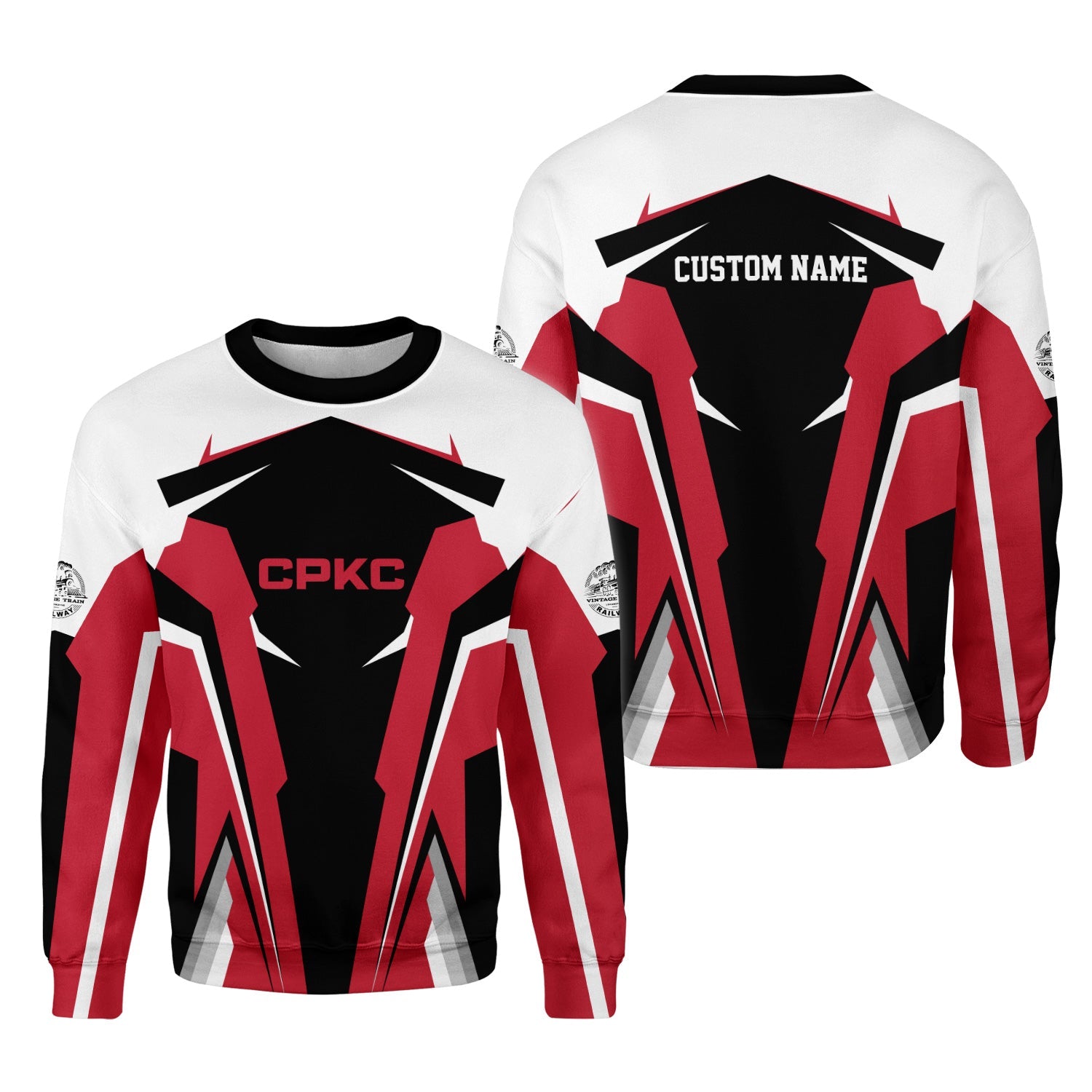 Railspirit Personalized Canadian Pacific Kansas City Sweatshirt CPKC Strong Line Style Train Unisex Shirt All Over Print