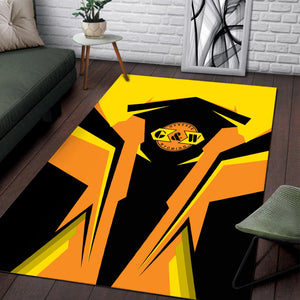 Railspirit Personalized Genesee & Wyoming Inc. Railroad Area Rug Strong Line Style  Train Area Rug Gift Idea For Train Lover