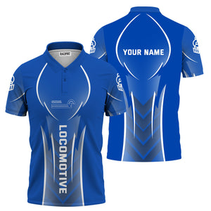 Railspirit Personalized Conrail Railroad Polo Shirt Striking Line Style Train Shirt For Locomotive Lovers