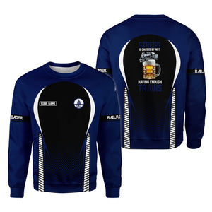 Railspirit Personalized Baltimore and Ohio Railroad Sweatshirt Stress Is Caused By Not Having Enough Trains B&O Shirt All Over Print Shirt