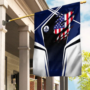 Railspirit Personalized Baltimore and Ohio Railroad Garden Flag American Vintage B&O All Over Printed Flag