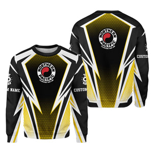 Railspirit Personalized Northern Pacific Railway Sweatshirt Lightning Graphic Style Shirt Gift Idea For Train Lover