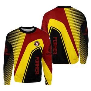 Railspirit Personalized Great Northern Railway Sweatshirt Vibrant Striking Style GNR Shirt For Rail Enthusiasts