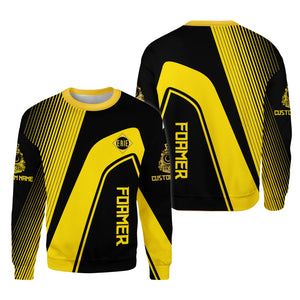 Railspirit Personalized Erie Railroad Sweatshirt Vibrant Striking Style Shirt For Rail Enthusiasts