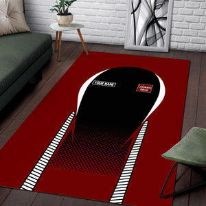 Railspirit Personalized Delaware, Lackawanna and Western Railroad Area Rug DL&W All Over Printed Rug