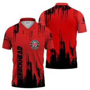 Railspirit Personalized Seaboard Air Line Railroad Polo Shirt Paint Impact Design Train Shirt for Trackhead