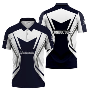 Railspirit Personalized Chessie System Railroad Polo Shirt Unique Style with Custom Job Train Shirt