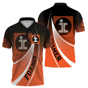 Railspirit Personalized Illinois Central Railroad Polo Shirt Railway-Themed Style Shirt Gift Idea For Trainspotter