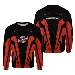 Railspirit Personalized Chicago and North Western Railway Sweatshirt Strong Line Style Train Unisex Shirt All Over Print