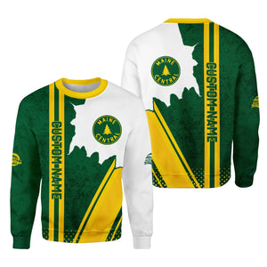 Railspirit Personalized Maine Central Railroad Sweatshirt All Over Printed Unisex Shirt