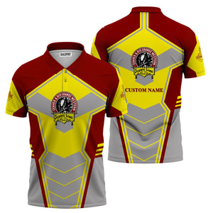 Railspirit Personalized Denver and Rio Grande Western Railroad Polo Shirt Engine-Inspired Style Train Shirt for Railroad Fanatic