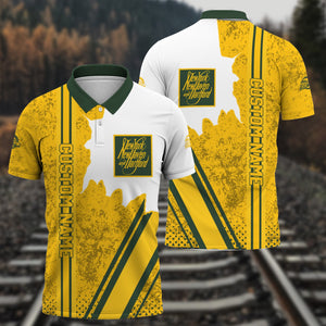 Railspirit Personalized New York, New Haven and Hartford Railroad Polo Shirt New Haven Railroad All Over Printed Unisex Shirt