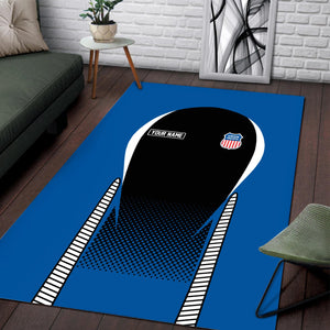 Railspirit Personalized Union Pacific Railroad Area Rug Big Boy All Over Printed Rug