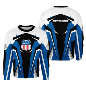 Railspirit Personalized Union Pacific Railroad Sweatshirt Big Boy Strong Line Style Train Unisex Shirt All Over Print