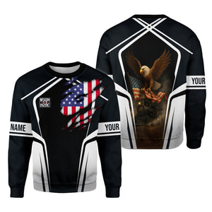 Railspirit Personalized Western Pacific Railroad Sweatshirt American Eagle Vintage Train Shirt