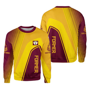 Railspirit Personalized Boston and Maine Railroad Sweatshirt Vibrant Striking Style Shirt For Rail Enthusiasts