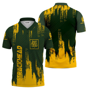 Railspirit Personalized New York, New Haven and Hartford Railroad Polo Shirt Paint Impact Design New Haven Railroad Train Shirt for Trackhead