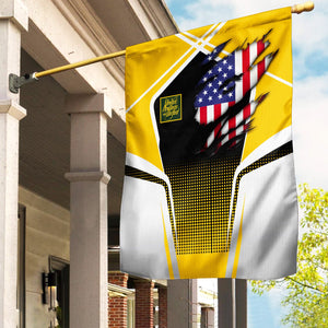 Railspirit Personalized New York, New Haven and Hartford Railroad Garden Flag American Vintage New Haven Railroad All Over Printed Flag