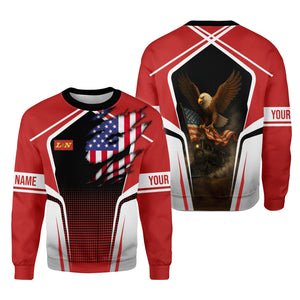 Railspirit Personalized Louisville and Nashville Railroad Sweatshirt American Eagle Vintage Train L&N Shirt