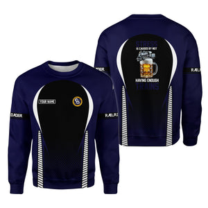 Railspirit Personalized Chesapeake and Ohio Railway Sweatshirt Stress Is Caused By Not Having Enough Trains C&O Shirt All Over Print Shirt