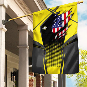 Railspirit Personalized Clinchfield Railroad Garden Flag American Vintage All Over Printed Flag