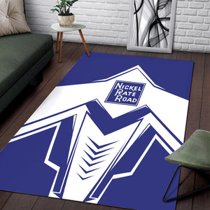Railspirit New York, Chicago and St. Louis Railroad Area Rug Railway Trainspotter Style Nickel Plate Road Rug Gift Idea For Foamers