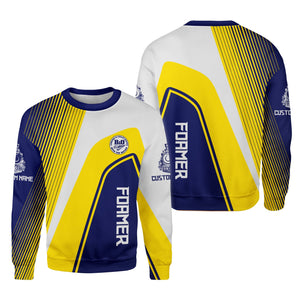 Railspirit Personalized B&O Great States Railroad Sweatshirt Vibrant Striking Style Shirt For Rail Enthusiasts