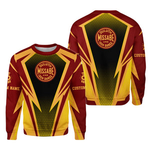 Railspirit Personalized Duluth, Missabe, & Iron Range Railroad Sweatshirt Lightning Graphic Style Shirt Gift Idea For Train Lover