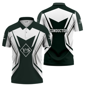 Railspirit Personalized Youngstown & Southern Railroad Polo Shirt Unique Style with Custom Job Train Shirt