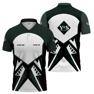 Railspirit Personalized Youngstown & Southern Railroad Polo Shirt Vibriant Style with Custom Position Train Shirt