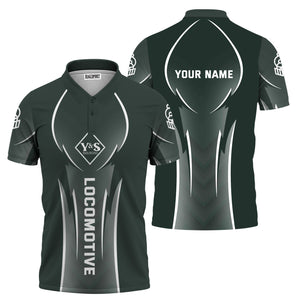 Railspirit Personalized Youngstown & Southern Railroad Polo Shirt Striking Line Style Train Shirt For Locomotive Lovers