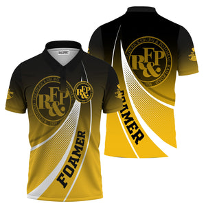 Railspirit Personalized Richmond, Fredericksburg And Potomac Railroad Polo Shirt Railway-Themed Style Shirt Gift Idea For Trainspotter