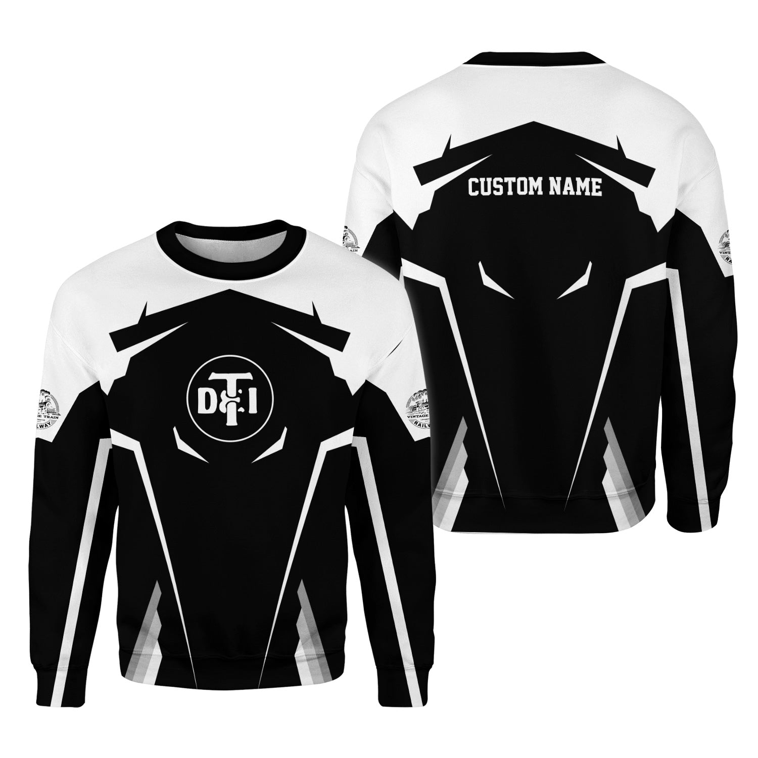 Railspirit Personalized Detroit Toledo And Ironton Railroad Sweatshirt Strong Line Style Train Unisex Shirt All Over Print