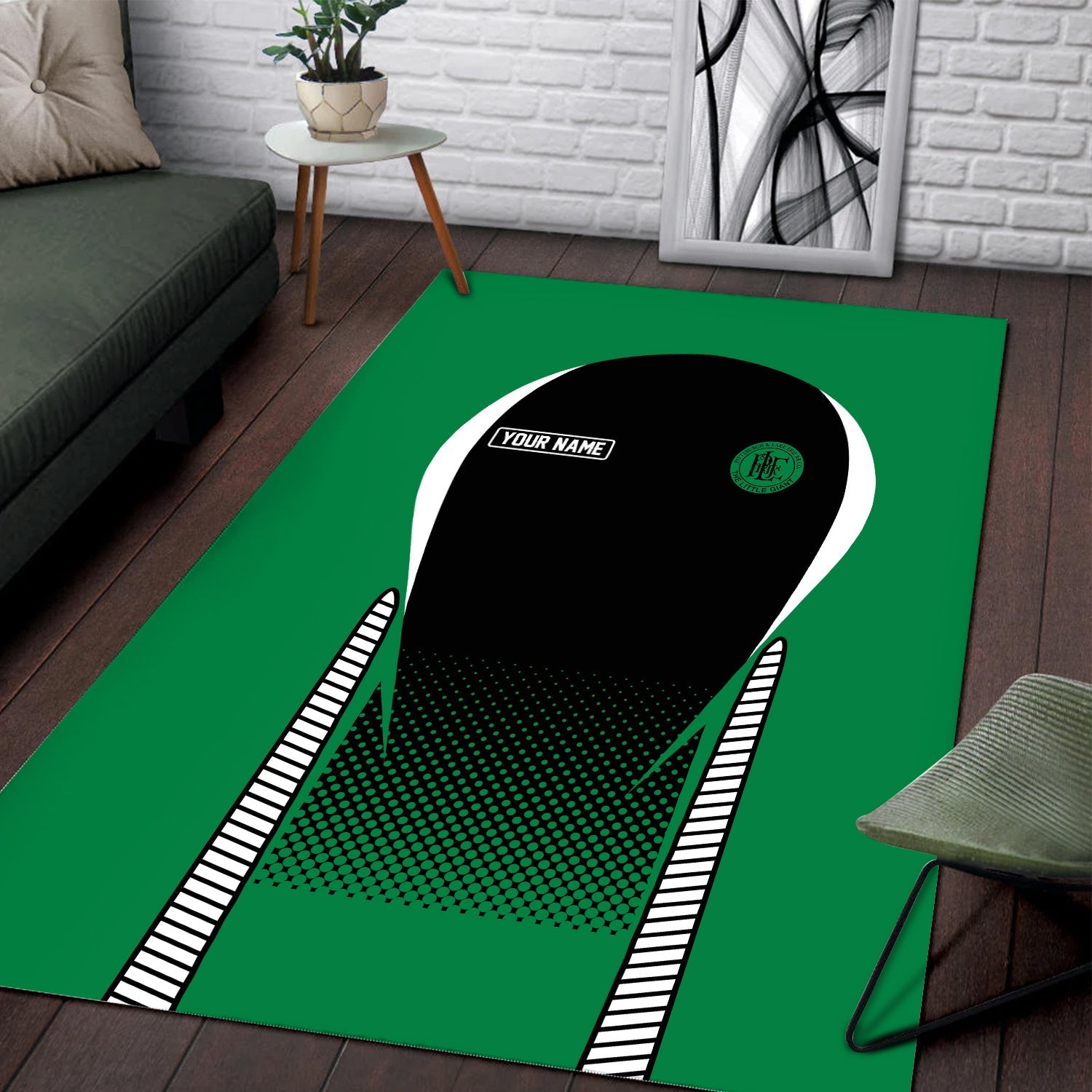 Railspirit Personalized Pittsburgh And Lake Erie Railroad Area Rug All Over Printed Rug