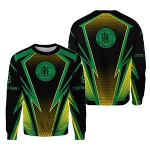 Railspirit Personalized Pittsburgh And Lake Erie Railroad Sweatshirt Lightning Graphic Style Shirt Gift Idea For Train Lover