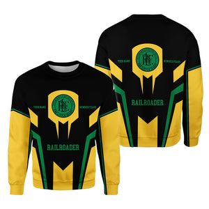 Railspirit Personalized Pittsburgh And Lake Erie Railroad Sweatshirt Custom Year Railroader Shirt Gift Idea For Train Lover