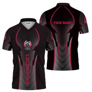 Railspirit Personalized Durango And Silverton Narrow Gauge Railroad Polo Shirt Striking Line Style Train Shirt For Locomotive Lovers