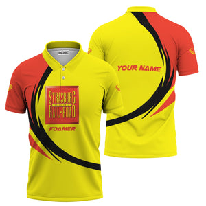 Railspirit Personalized Strasburg Railroad Polo Shirt Unique Graphic Style Shirt For Train Enthusiasts