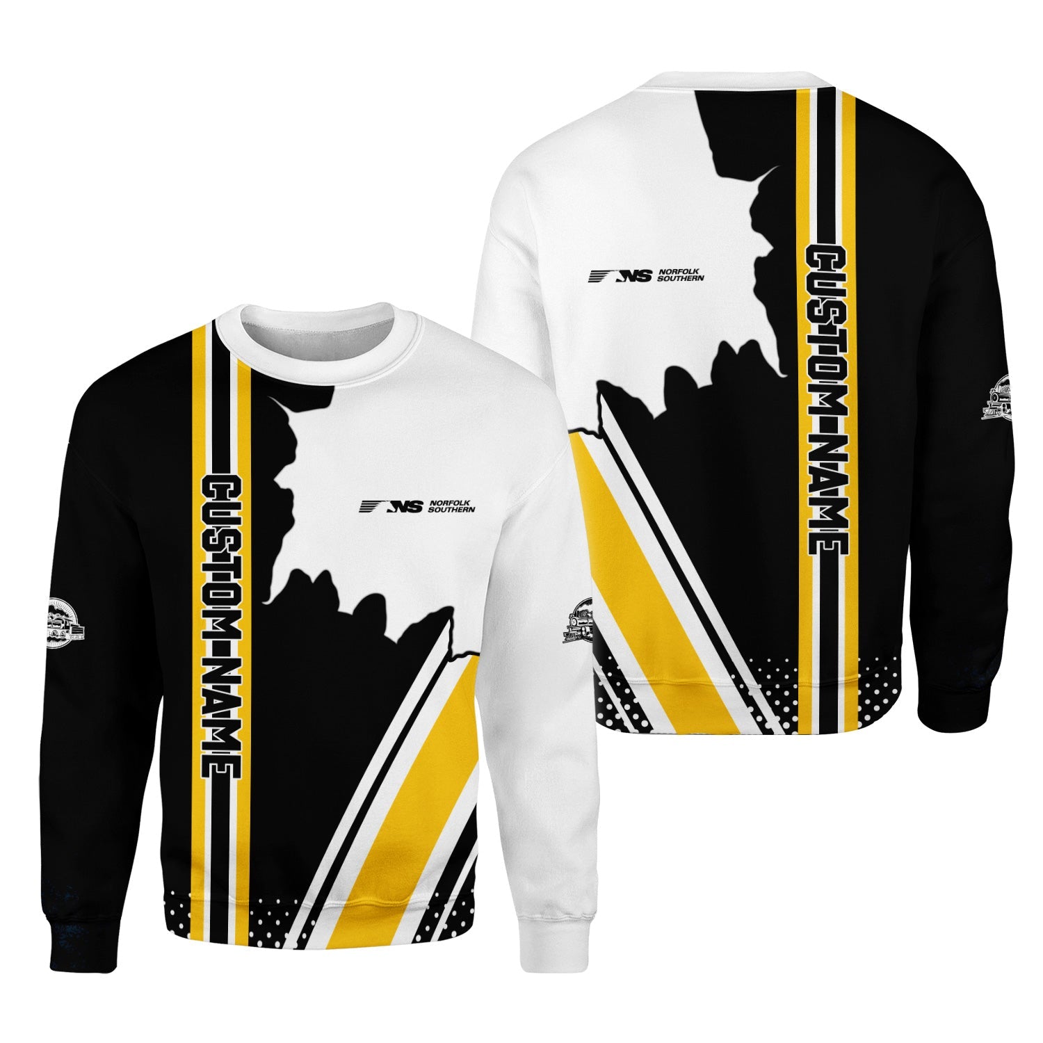 Railspirit Personalized Norfolk Southern Railway Sweatshirt All Over Printed Unisex Shirt