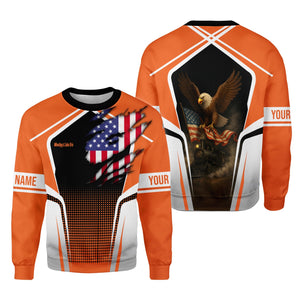 Railspirit Personalized Wheeling And Lake Erie Railroad Sweatshirt American Eagle Vintage Train Shirt