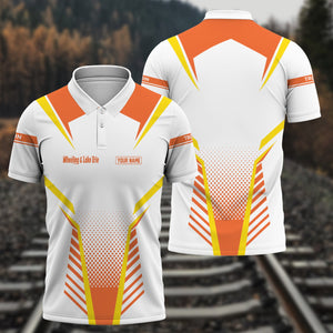 Railspirit Personalized Wheeling And Lake Erie Railroad Polo Shirt Unisex Train Shirt All Over Print