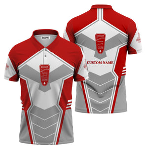 Railspirit Personalized Bangor And Aroostook Railroad Polo Shirt Engine-Inspired Style Train Shirt for Railroad Fanatic