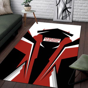 Railspirit Personalized New Hope Railroad Area Rug Strong Line Style Train Area Rug Gift Idea For Train Lover