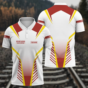 Railspirit Personalized New Hope Railroad Polo Shirt Unisex Train Shirt All Over Print