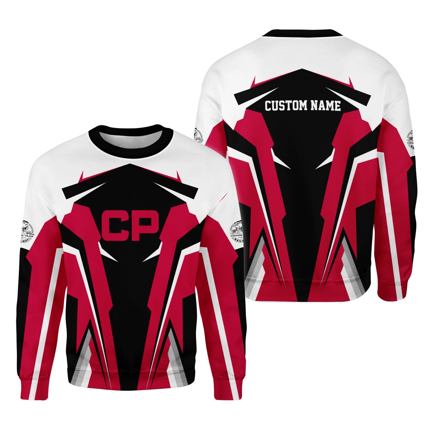 Railspirit Personalized Canadian Pacific Railroad Sweatshirt Strong Line Style Train Unisex Shirt All Over Print